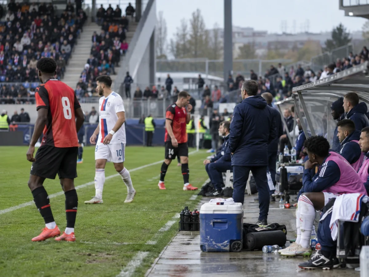 Lyon kaatoi Rennesin 4-0 ja pysyy Monacon kannassa
